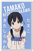 Тамако Кітасіракава Tamako Kitashirakawa - плакат аніме