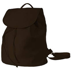 Рюкзак жіночий кожзам Mod MAXI, колір темно-коричневий