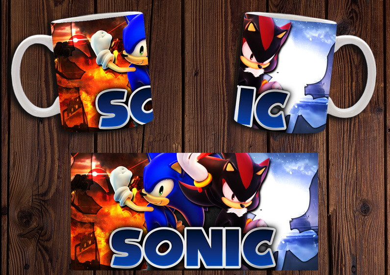 Чашка "Sonic" / Кружка Сонік №3