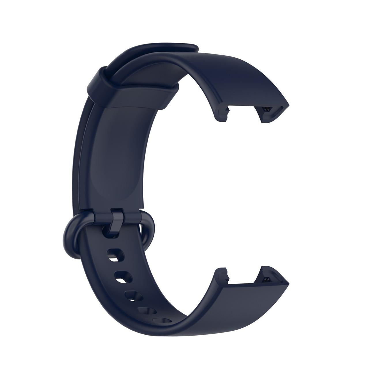 Силіконовий ремінець для Xiaomi Mi Watch Lite / Redmi Watch Black ( Чорний )