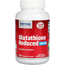 Глутатіон Jarrow Formulas "Glutathione Reduced" 500 мг, відновлений (120 капсул)