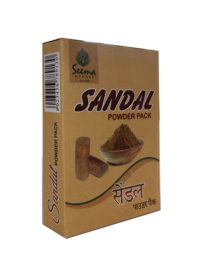 Сандал білий мелений Seema Sandal powder pack 40 грам