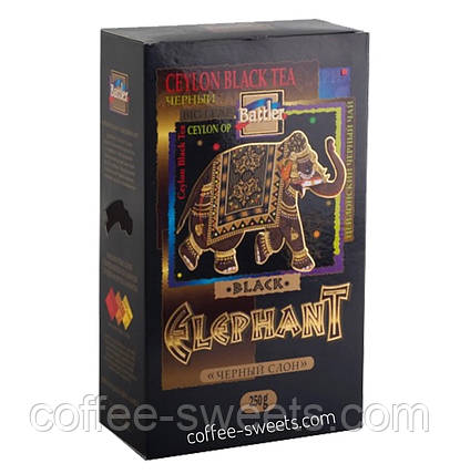 Чай Battler 250 г чорний "Elephant Black" (Чорний СЛОН), фото 1