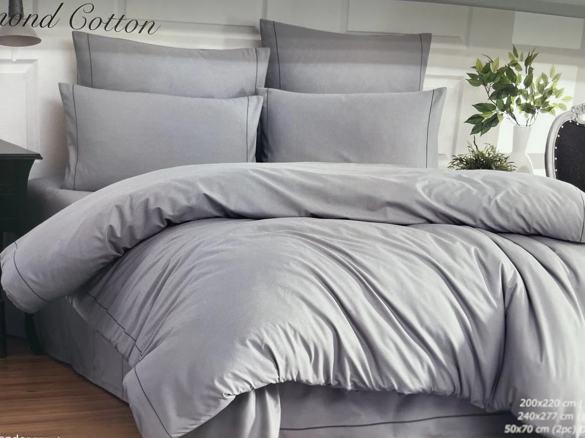 Постільна білизна Maison d'or Richmond Cotton Grey бавовна