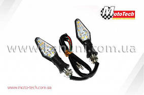 Повороти (пара) діодні LED D-74 YELLOW