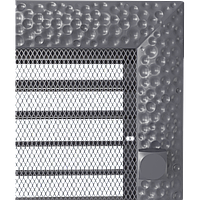 Вентиляционная решетка Kratki для камина Venus графитовая с жалюзи 17x17