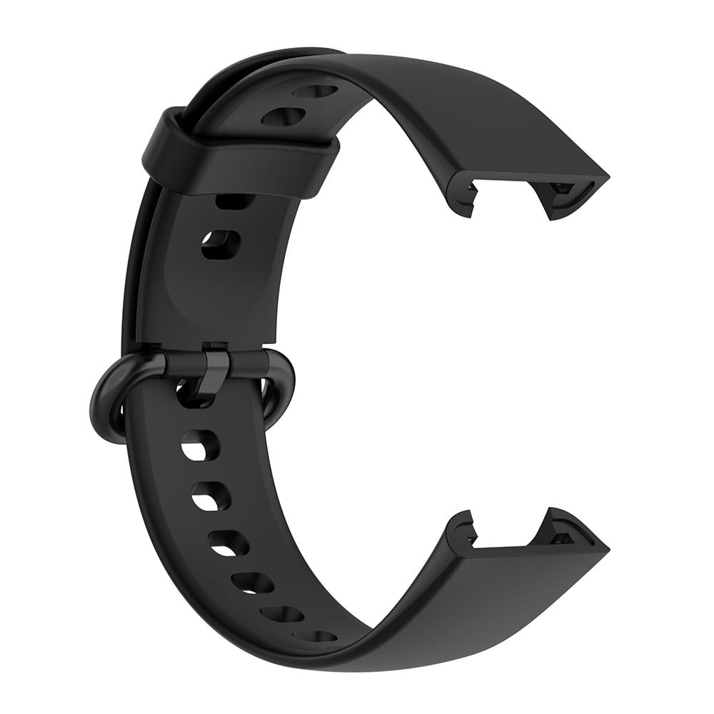 Силіконовий ремінець для Xiaomi Mi Watch Lite / Redmi Watch Black ( Чорний )