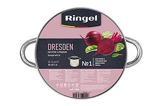 Каструля 28 см (11 л) з кришкою RINGEL Dresden (RG-2011-28), фото 4