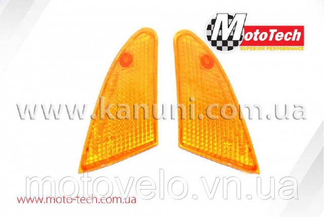 Скло поворотів переднє  SUZUKI LET'S 2 (пара)