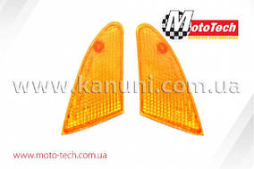 Скло поворотів переднє  SUZUKI LET'S 2 (пара)