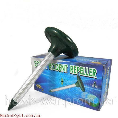 Отпугиватель кротов на солнечных батареях вибрационный Solar Rodent Repeller ОПТ - фото 4 - id-p1584803602