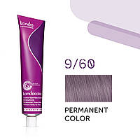 Фарба для волосся Londa Color Permanent Professional 9/60 блонд фіолетовий сандре