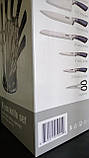Набір ножів А-Плюс 8 предметів із обертається підставкою, фото 6
