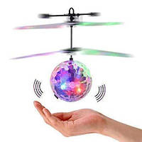 [ОПТ] Летающий шар игрушка с музыкальным сопровождением и подсветкой Crystall Ball