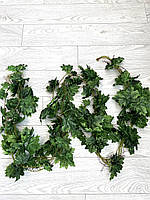 Штучна ліана клений зелений (5 штук, 14 метрів), фото 5