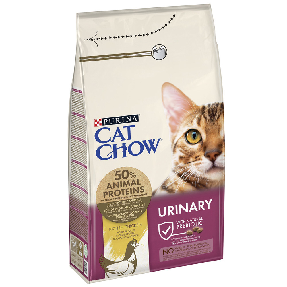 Cat Chow (Кет Чау) Urinary сухий корм для профілактики сечокам'яної хвороби в кішок, 1,5 кг