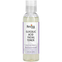 Тоник для лица Reviva Labs "Glycolic Acid Facial Toner" с гликолевой кислотой (118 мл)