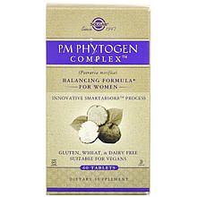 Підтримка під час менопаузи SOLGAR "PM PhytoGen Complex" (60 таблеток)