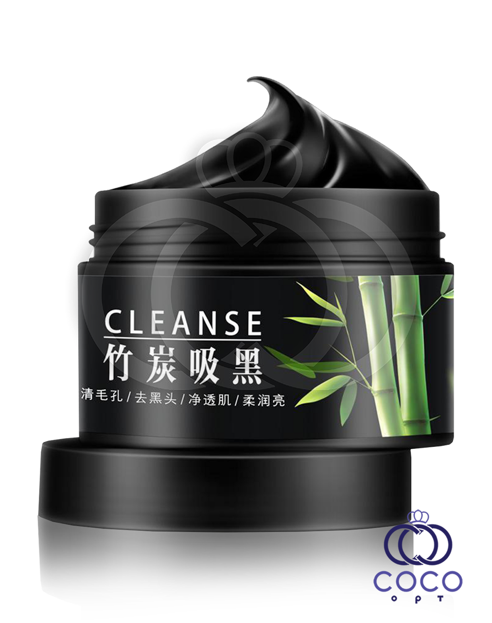 Очисна маска BIOAQUA ACTIVATED CARBON CLEANSER з активованим бамбуковим вугіллям 140 г, фото 1