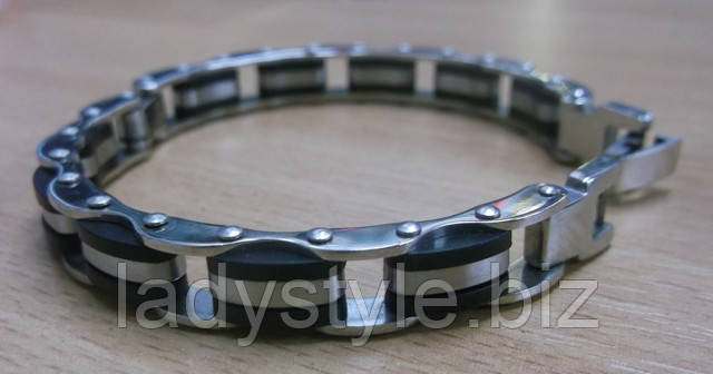 Стильный мужской браслет "Плейбой" от студии LadyStyle.Biz браслеты шамбала, браслеты, браслеты кожанные