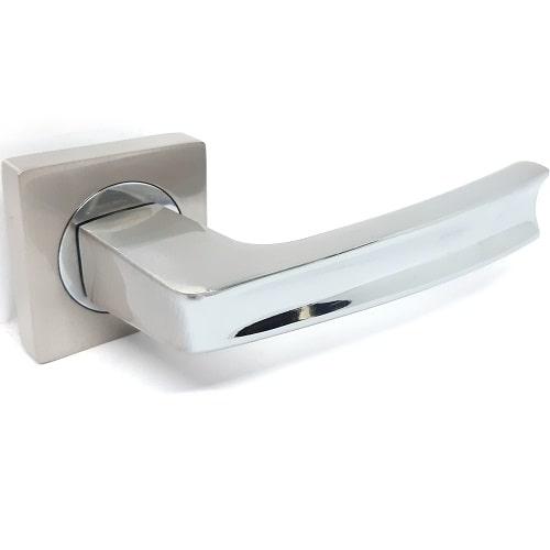 Дверна ручка NEW KEDR R08.140-AL-SN/CP, фото 1