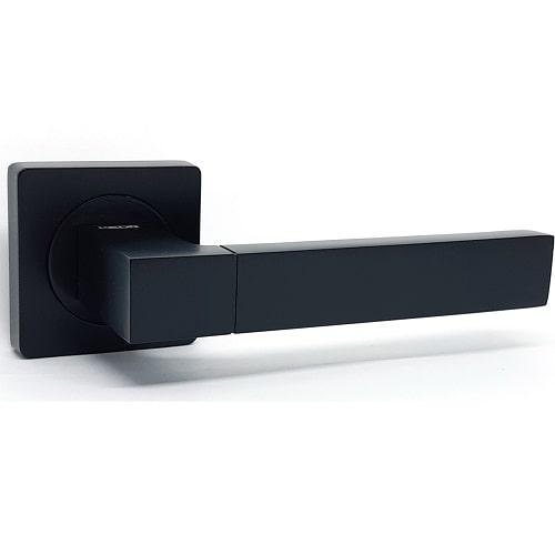 Дверна ручка NEW KEDR R08.081-AL-черний матовый, фото 1