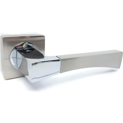 Дверна ручка NEW KEDR R08.130-AL-SN/CP, фото 1