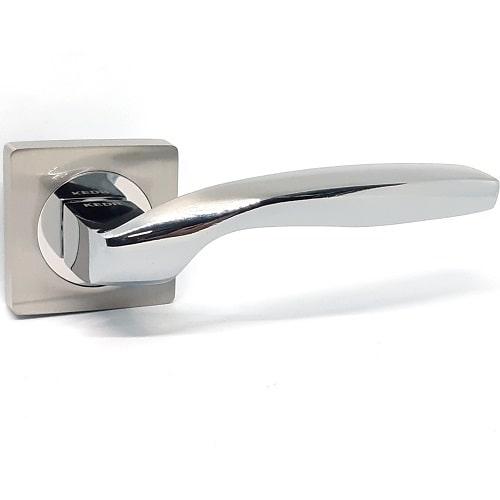 Дверні ручки KEDR HRoz-06.045-AL-SN/CP, фото 1