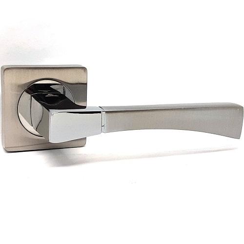 Дверні ручки KEDR HRoz-06.130-AL-SN/CP, фото 1