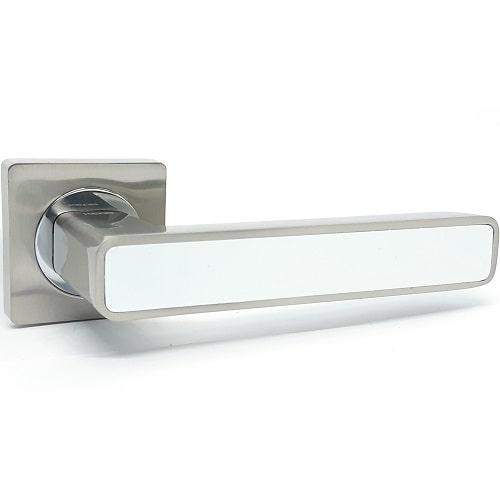 Дверна ручка NEW KEDR R08.820-AL-SN/CP-White