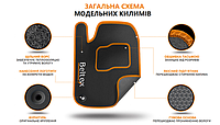 Ворсовые коврики Renault Maxity 2007-2014 VIP BELTEX