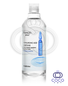 Ампульний тонер IMAGES Hyaluronic Acid Ampoule з гіалуроновою кислотою 500 мл