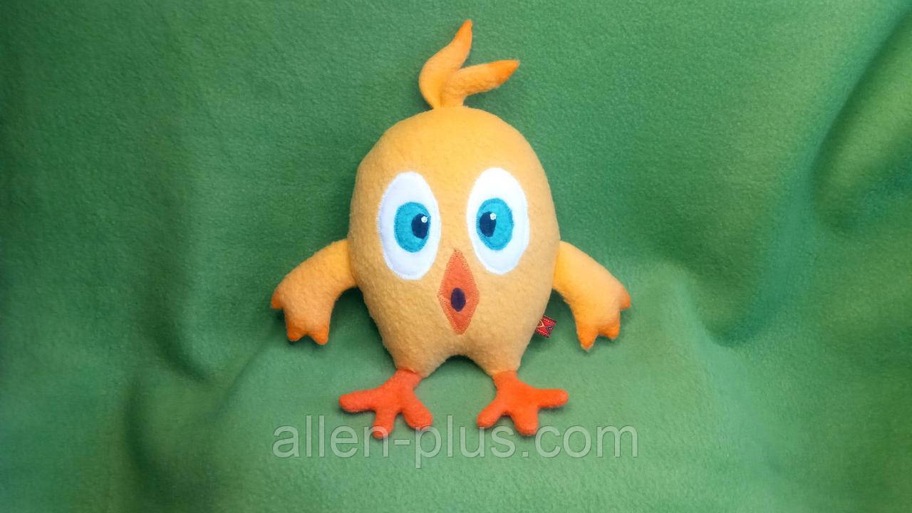 М'яка іграшка ручної роботи Курча Чікі. Where's Chicky?