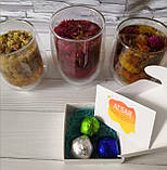 Китайський чай, набір з 3х кульок чайний квітка. Квітучий чай, фото 2