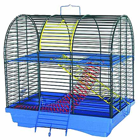 Клітка Бунгало-2 фарба 330х230х330 мм Лорі