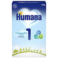 Молочна суха суміш HUMANA 1 з 0-6 м. 600 гр.