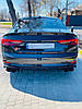 Дифузор Audi A5 B9 S-line/S5 F5 тюнінг спідниця заднього бампера, фото 5