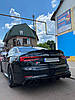 Дифузор Audi A5 B9 S-line/S5 F5 тюнінг спідниця заднього бампера, фото 6