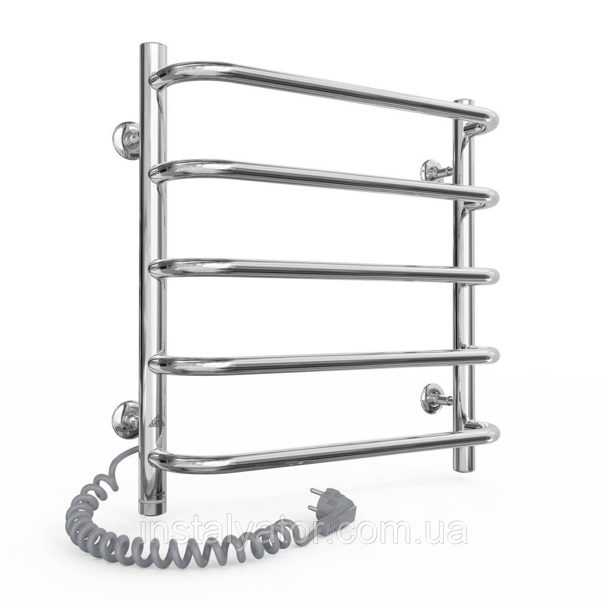 Електрична сушарка для рушників Laris Стандарт П5 450 х 500 Е (підкл. зліва), фото 1