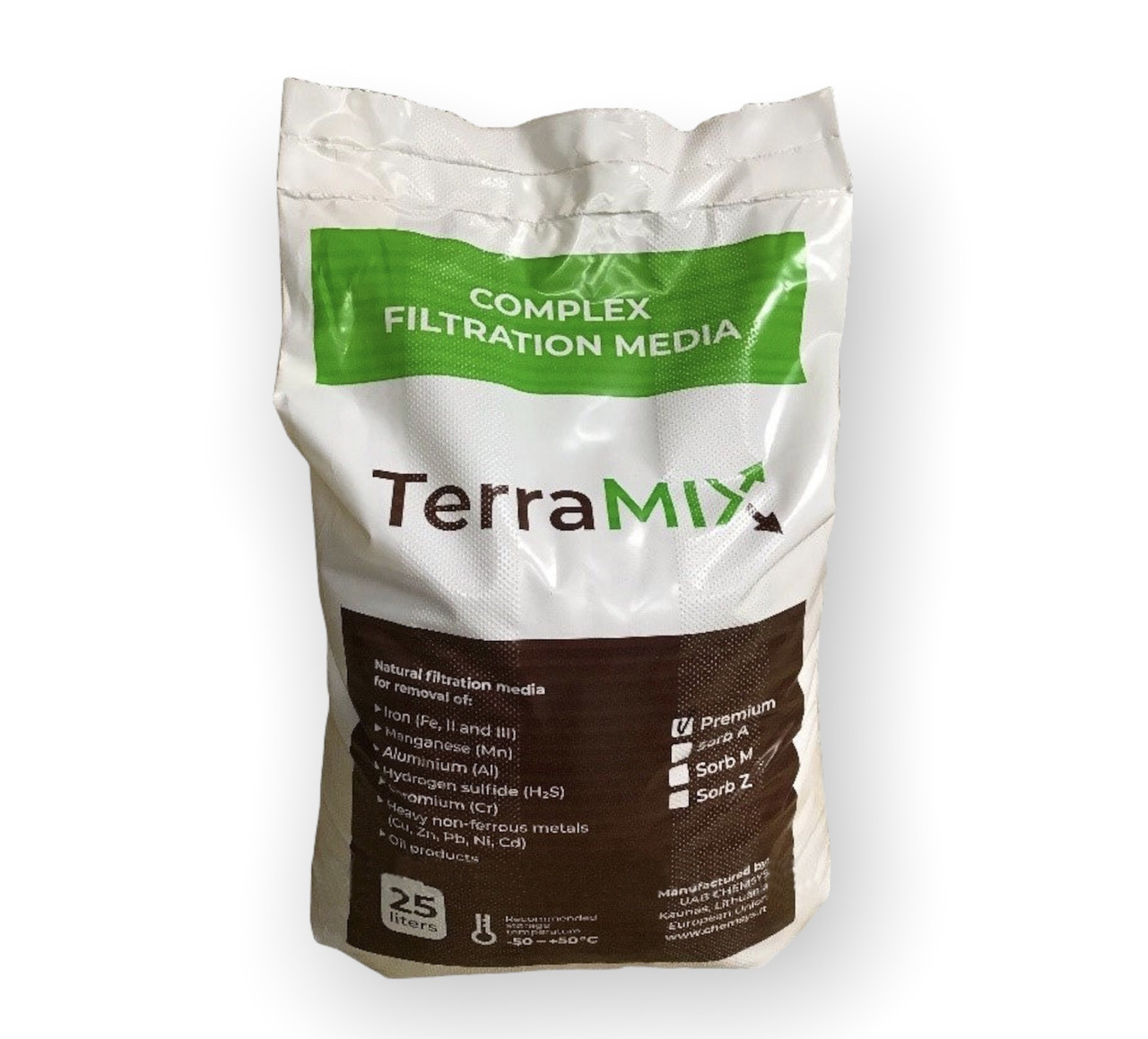 TerraMIX Premium — завантаження для видалення заліза та марганцю