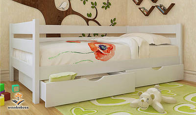 Дитячі ліжка і підліткові ліжка з дерева (власне виробництво)