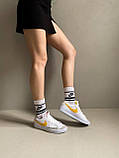 Жіночі кросівки Nike Blazer low 77 vintage Yellow | Найк Блейзер низькі Білі Жовті, фото 9