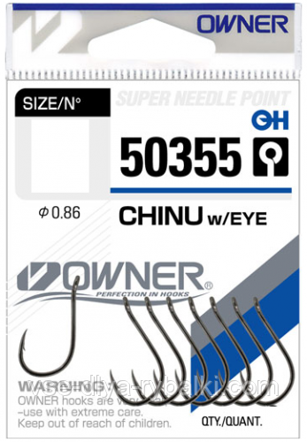 Гачки Owner 50355 No1/0, фото 1