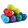 М'ячик (подвійний) масажний, арахіс, з пухирцями, надувною, гумою, 16*7*5см, різнобарвного кольору., фото 5