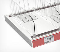 Пластиковий Т-профіль T-RAIL30 TM 30 мм для кріплення роздільників довжина 1000 мм., фото 3