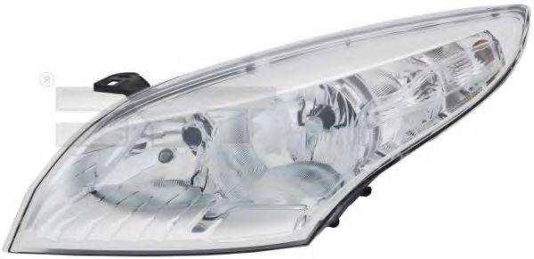 Фара ліва Renault Megane III (2008-) TYC