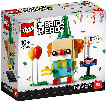 Lego BrickHeadz Клоун на день народження 40348