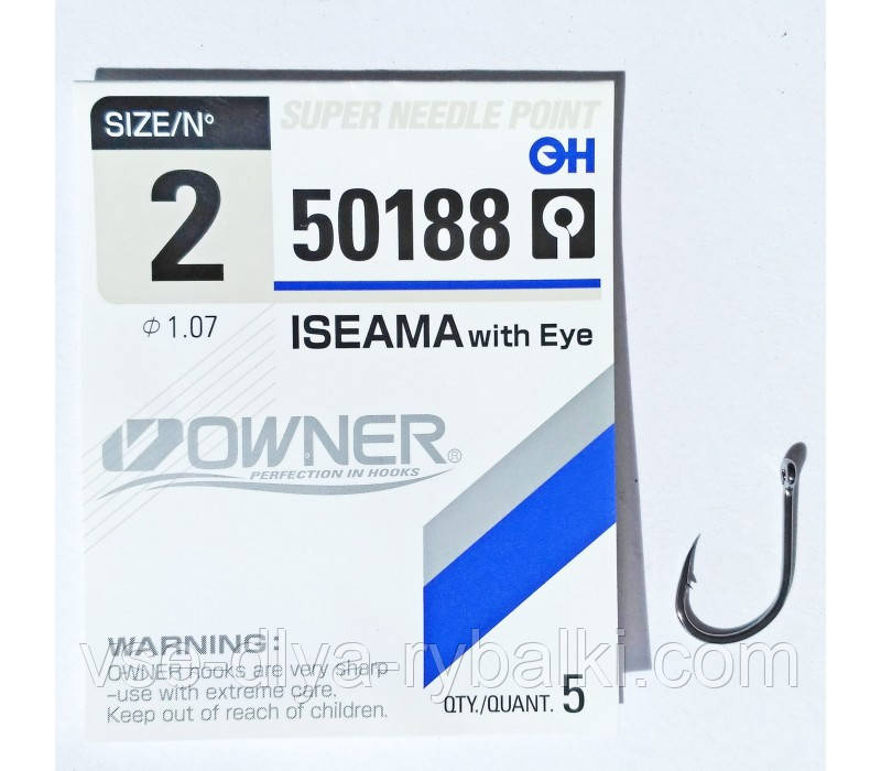 Гачки Owner 50188 No2, фото 1