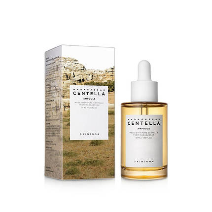 Заспокійлива сироватка з екстрактом центелли азіатської Skin1004 Madagascar Centella Ampoule, 55 мл, фото 1