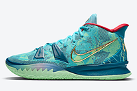 Мужские кроссовки Nike Kyrie 7 Green Red Gold Special FX DC0588-400